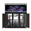 Innovative Marine INT 170 Gallon Complete Reef System in black with aluminum APS stand and sump