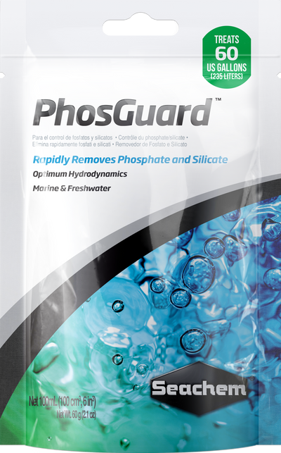 Seachem PhosGuard phosphate and silicate remover filter media for aquariums