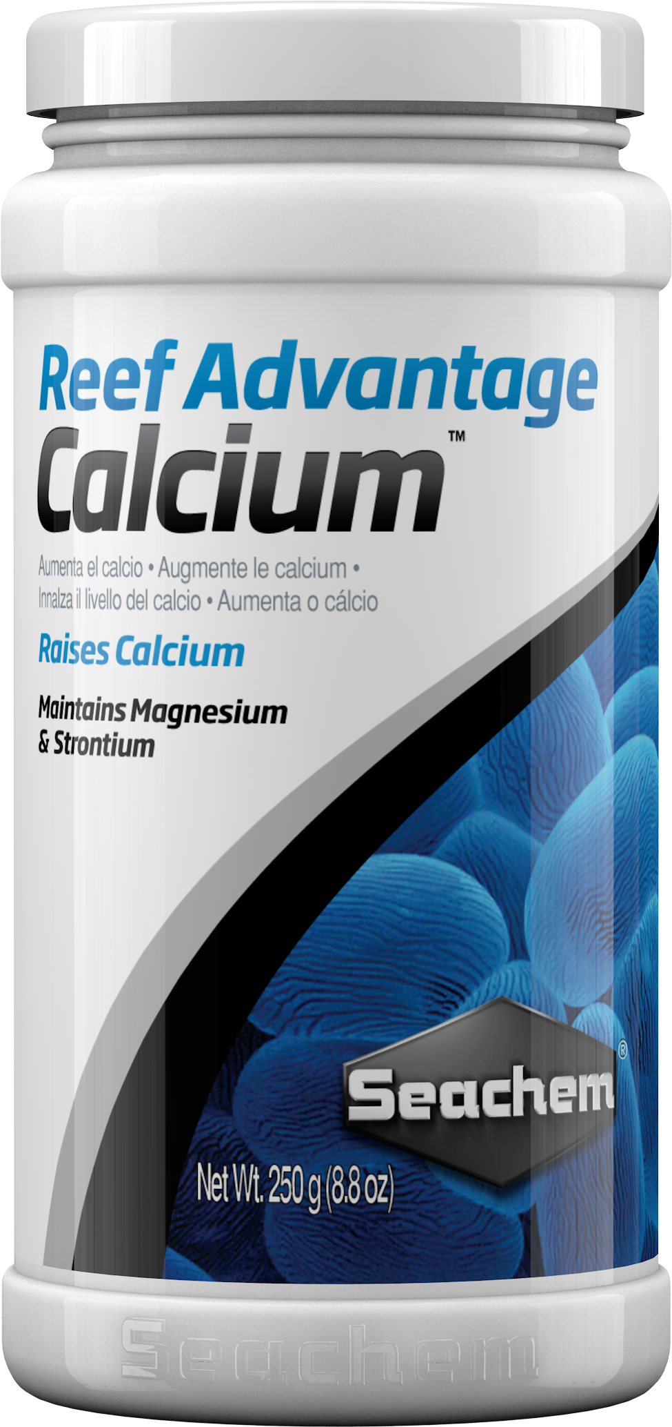 Seachem Reef Advantage Calcium non-caustic reef calcium supplement bottle