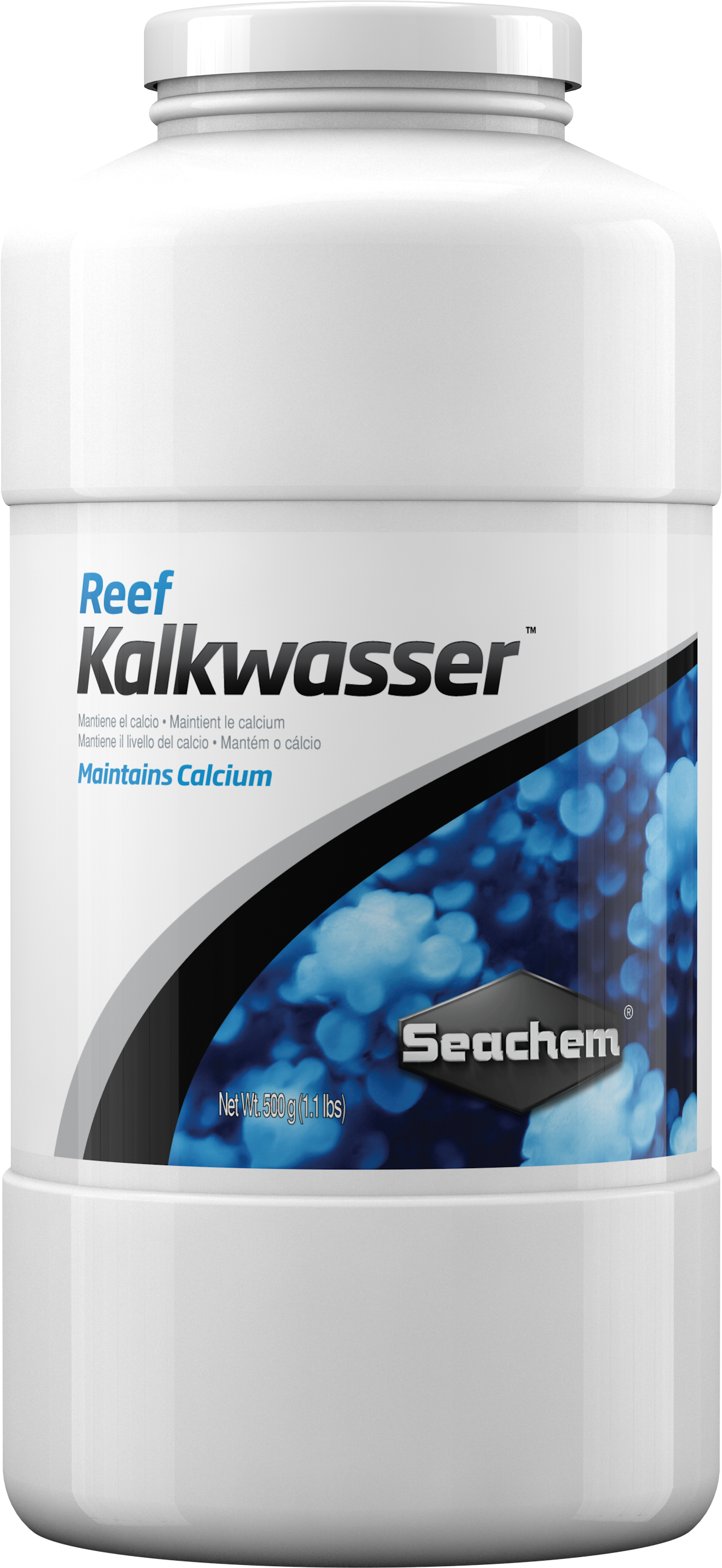 Seachem Reef Kalkwasser 500 g jar for larger reef aquariums