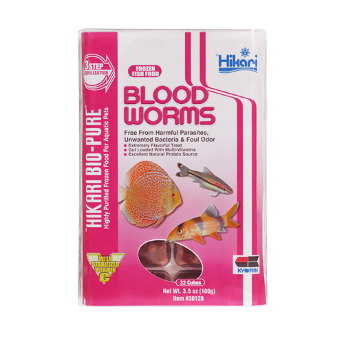 Hikari Bio-Pure Frozen Blood Worms