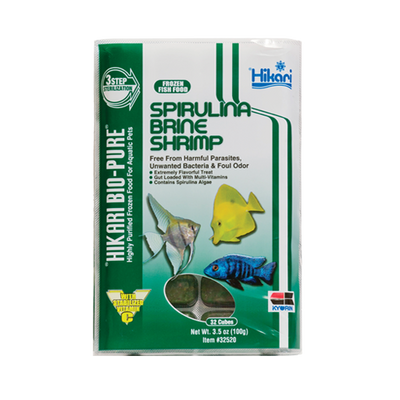Hikari Bio-Pure Frozen Spirulina Brine Shrimp