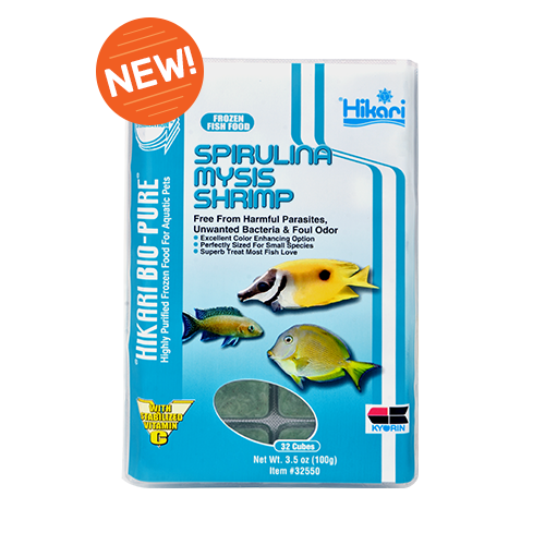 Hikari Bio-Pure Frozen Spirulina Mysis Shrimp