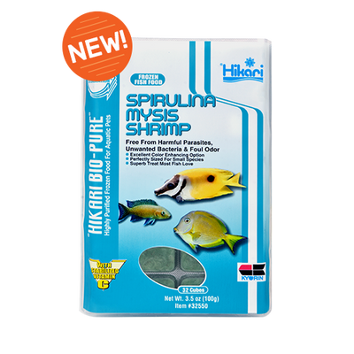 Hikari Bio-Pure Frozen Spirulina Mysis Shrimp