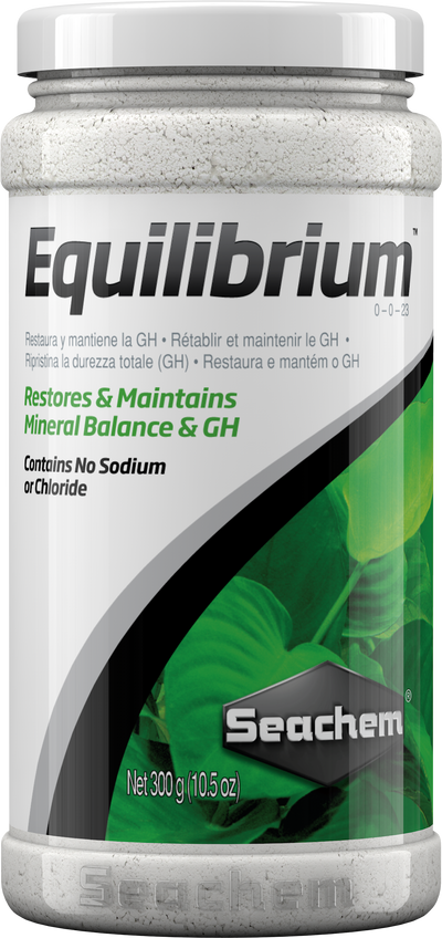 Seachem Equilibrium GH mineral builder for planted aquariums container