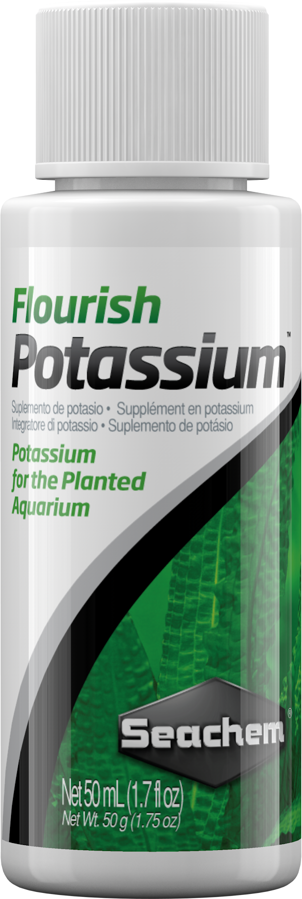 Seachem Flourish Potassium supplement for planted aquariums bottle