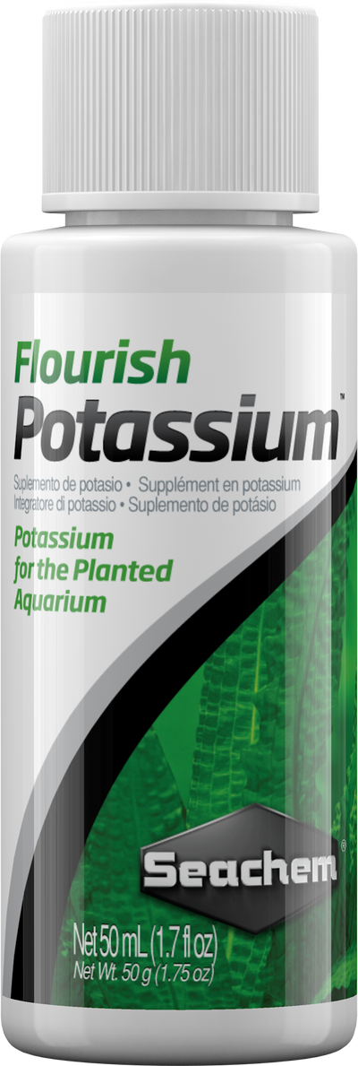 Seachem Flourish Potassium supplement for planted aquariums bottle