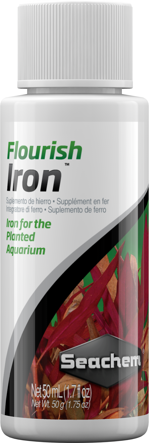 Seachem Flourish Iron ferrous iron supplement for planted aquariums bottle