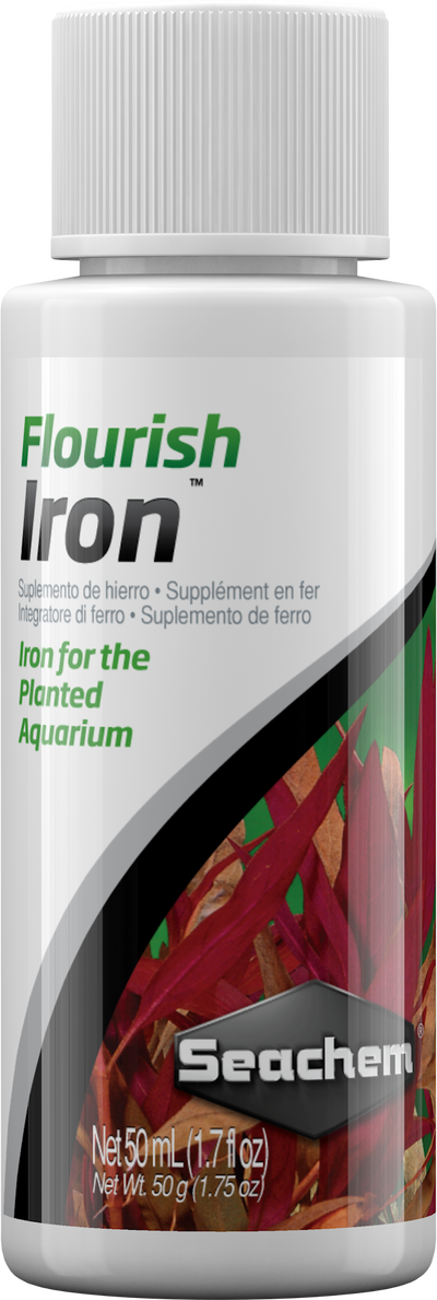 Seachem Flourish Iron ferrous iron supplement for planted aquariums bottle