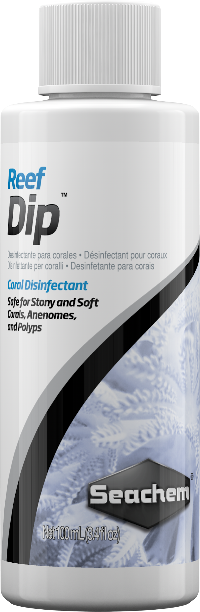 Seachem Reef Dip iodine coral dip and disinfectant bottle