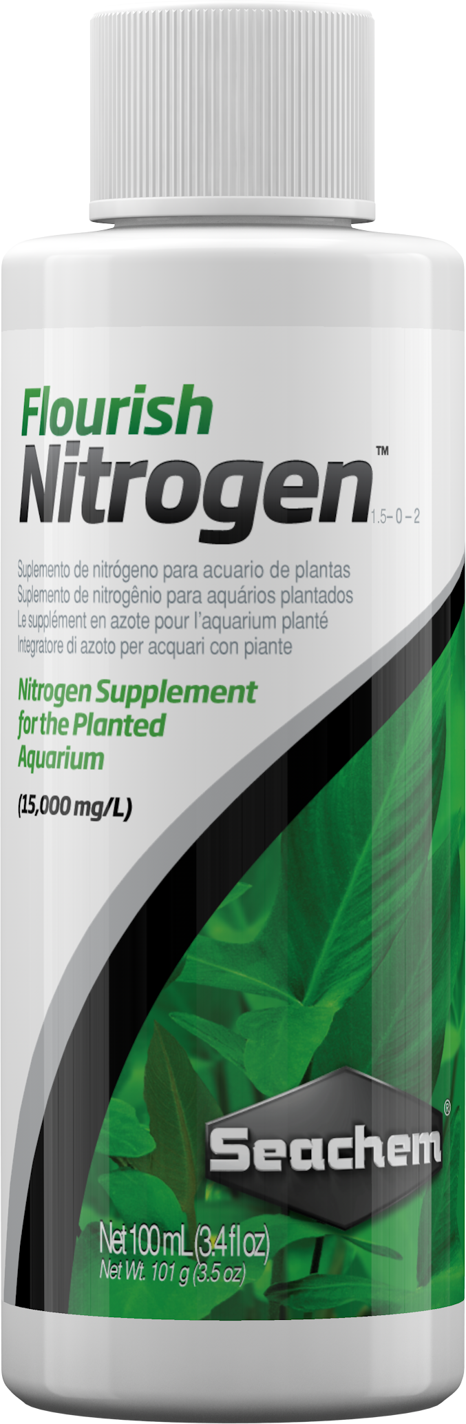 Seachem Flourish Nitrogen supplement for planted aquariums bottle