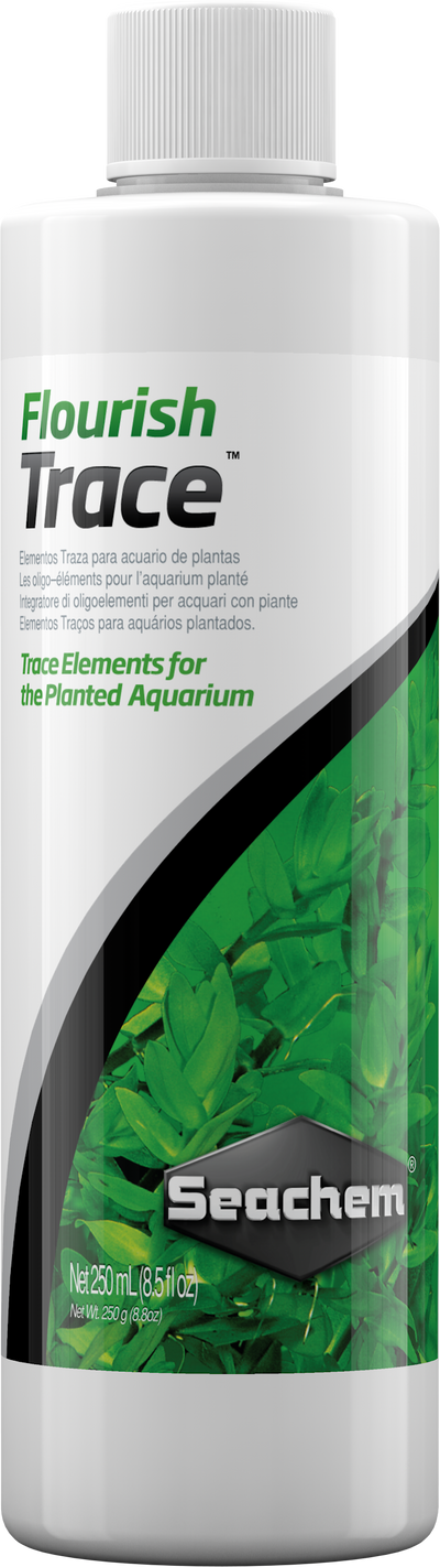 Seachem Flourish Trace 250 mL bottle, trace element supplement for the planted aquarium