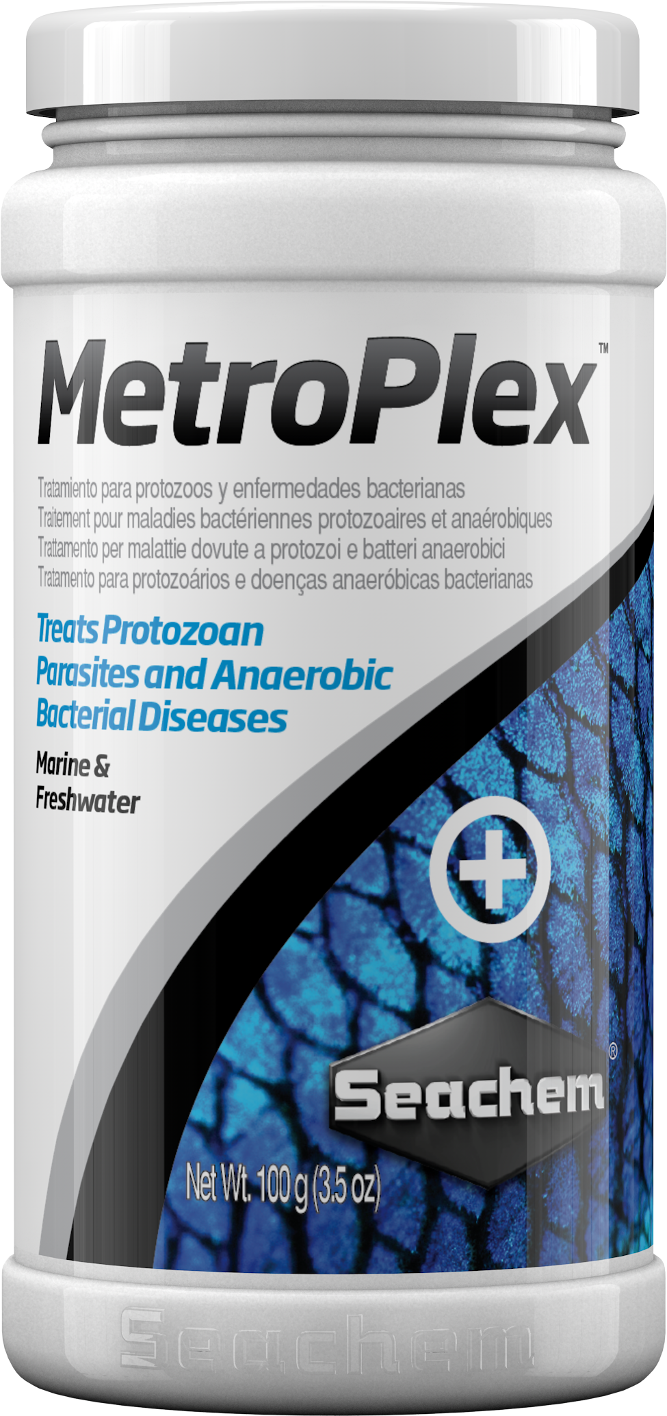 Seachem MetroPlex – Bacterial & Protozoan Fish Treatment