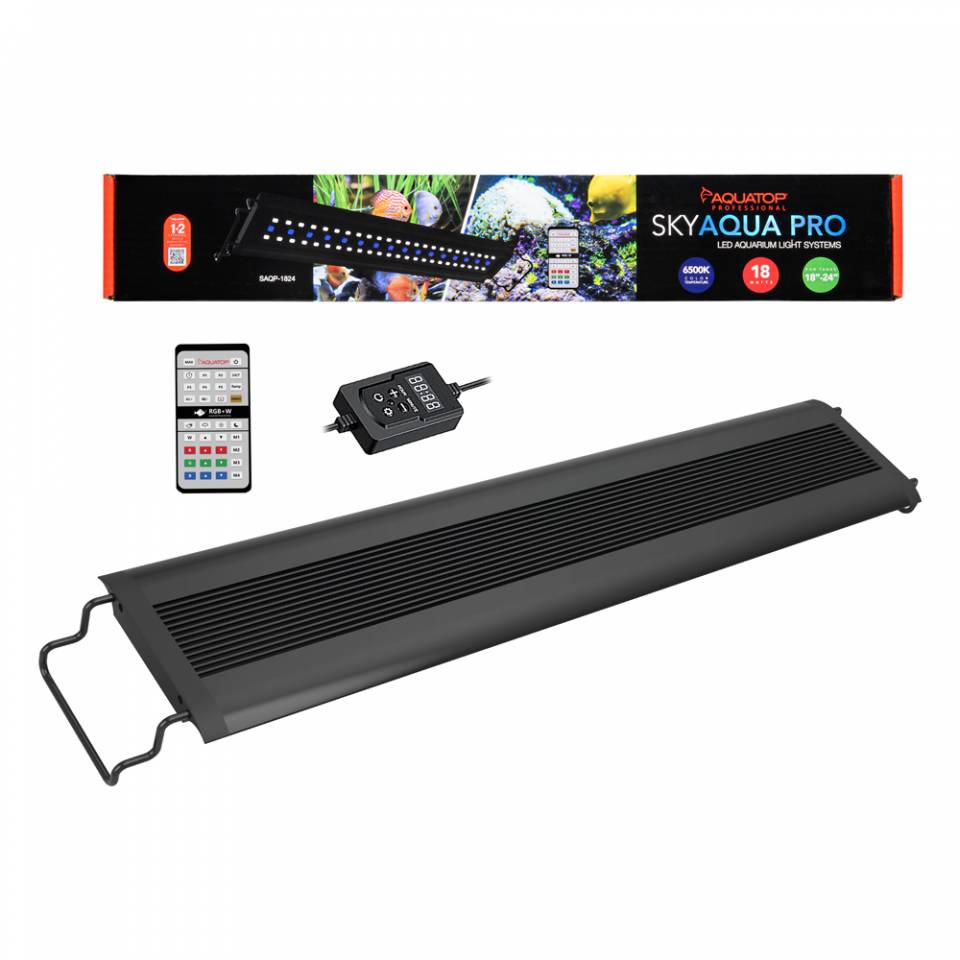 Aquatop SkyAqua Pro SAQP-1824 LED light with controller, remote and box