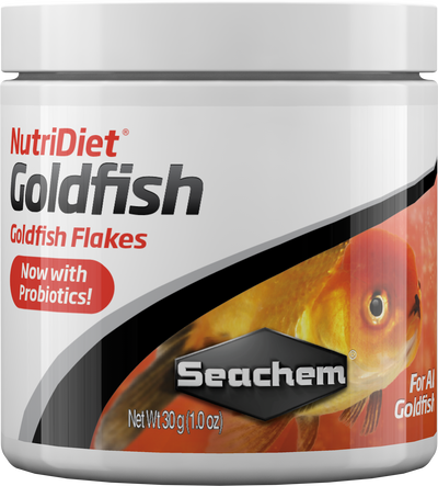 Seachem NutriDiet Goldfish Flakes w/Probiotics