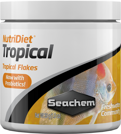 Seachem NutriDiet Tropical Flakes w/Probiotics