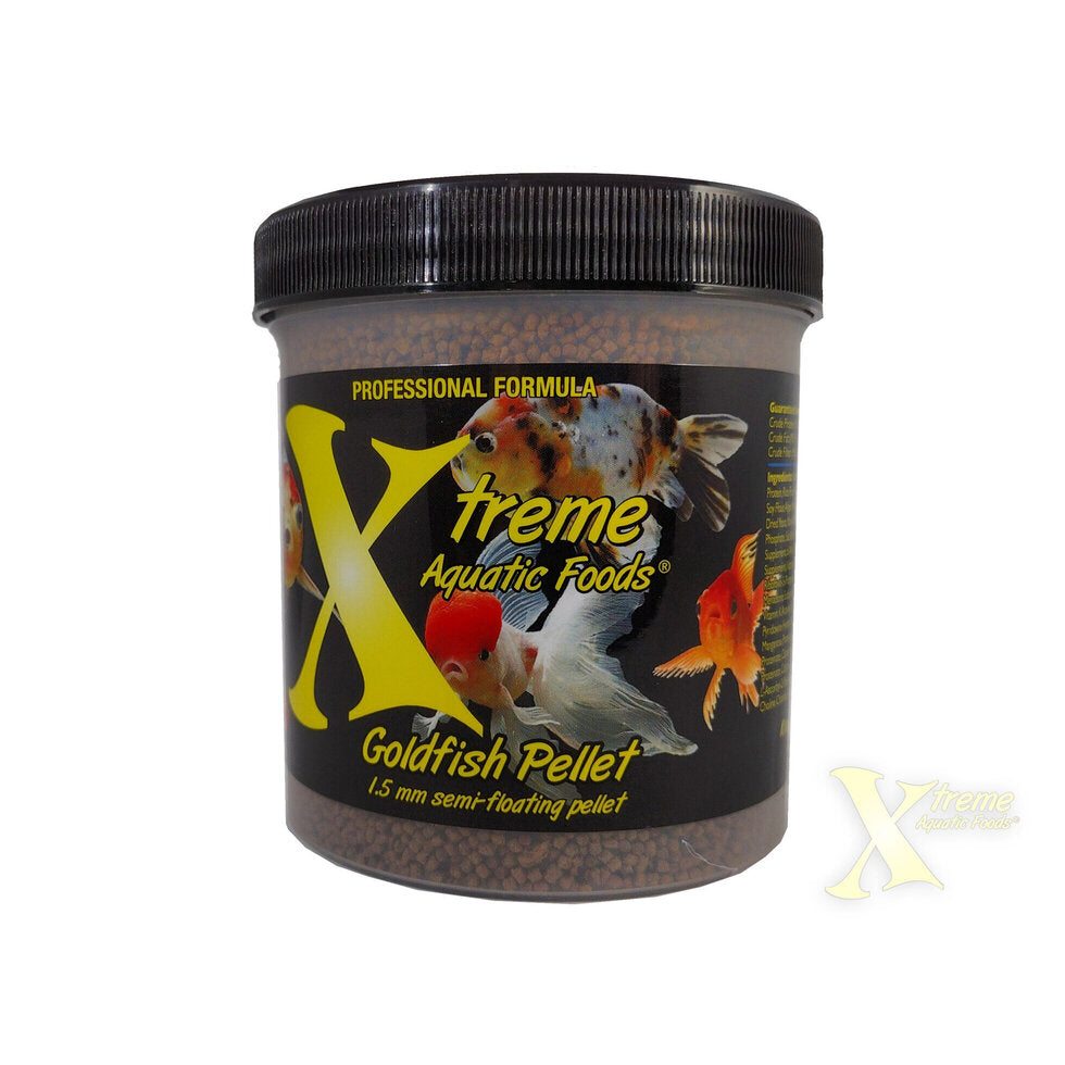 Xtreme Goldfish Pellets 10 oz bottle front