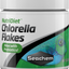 Seachem NutriDiet Chlorella Flakes with Probiotics 15g jar - fortified algae fish food for freshwater and marine community fish