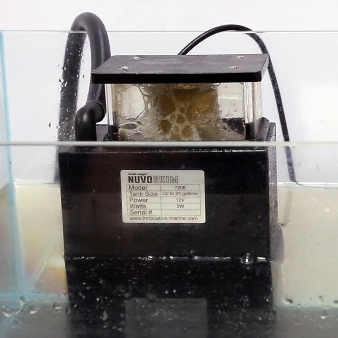 NuvoSkim DC skimmer silencer detail