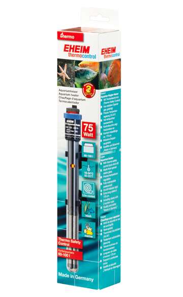 Eheim Jäger TruTemp – 75W Fully Submersible Aquarium Heater