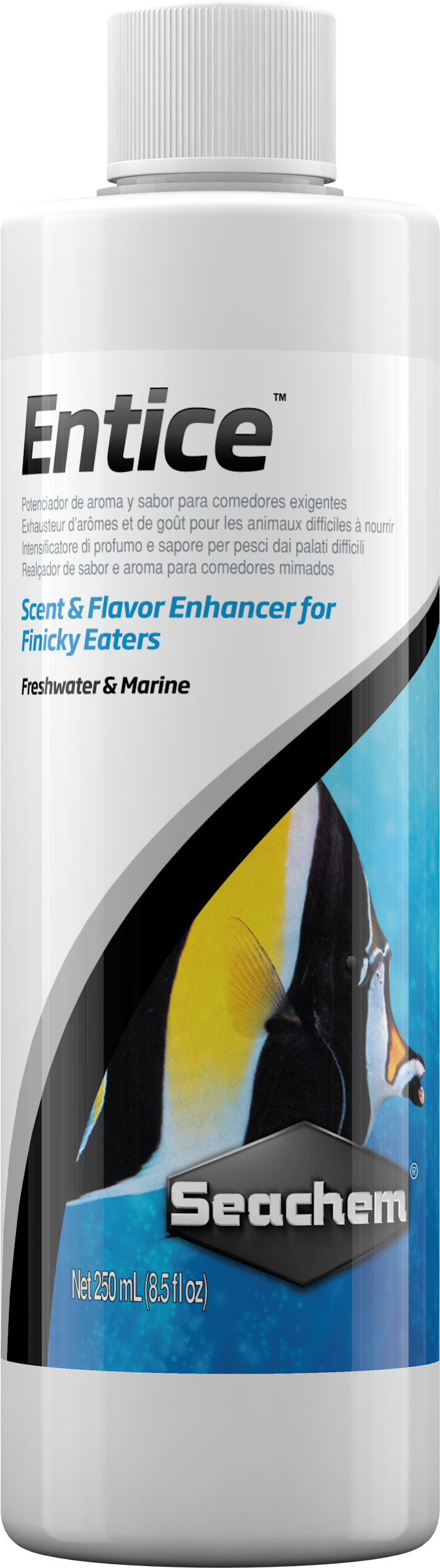 Seachem Entice fish feeding stimulant and attractant bottle