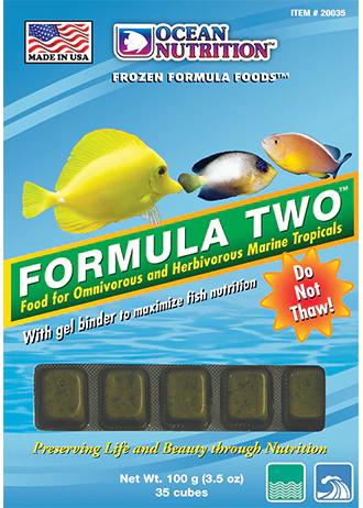 Ocean Nutrition Frozen Formula Two herbivore food