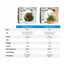 Fluval Liv White vs Teak specifications table: 6 L, 13 x 8 x 12.5 in, six 6800K LEDs at 1.5W and 130 lumens, pump 25 GPH