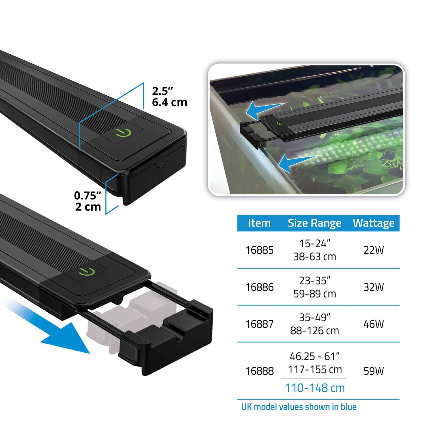 Fluval Plant 4.0 Aquarium LED Lights