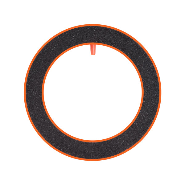Aquatop Breza AS-05RNG 5 in ring airstone, black ring in an orange frame
