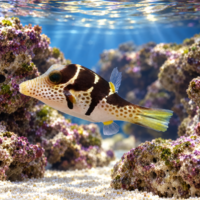 Valentini Puffer (Canthigaster valentini)