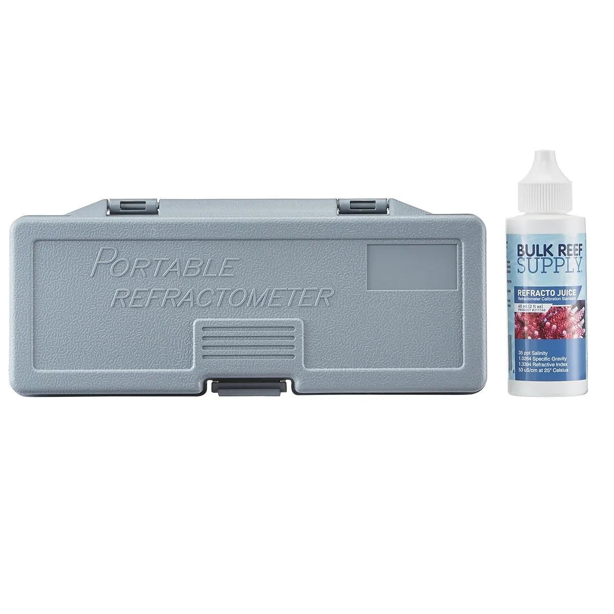 Refractometer – Saltwater Specific Gravity with Calibration Fluid Bundle