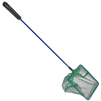 JBJ – 8″ Fine Mesh Fish Net – Aquarium Net with Plastic Handle