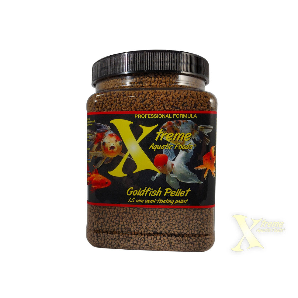 Xtreme Goldfish Pellets 20 oz bottle front