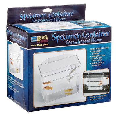 Lee’s – Large Heavy-Duty Specimen Container – Aquarium Treatment & Observation Cup