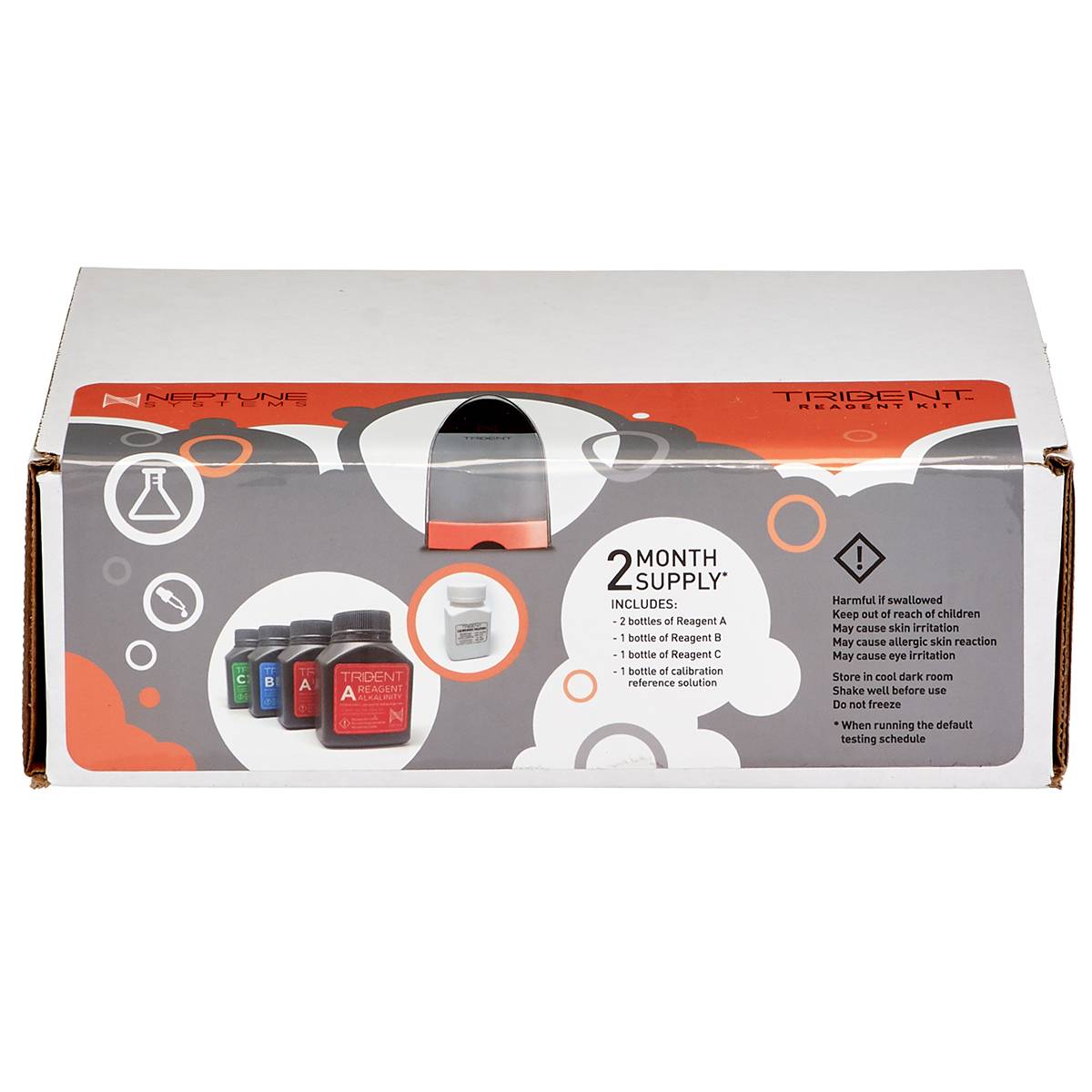 Neptune Systems 2-Month Trident ACM Reagent Kit, retail box front