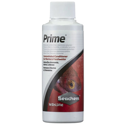 Seachem – Prime Complete & Concentrated Water Conditioner – 100 mL