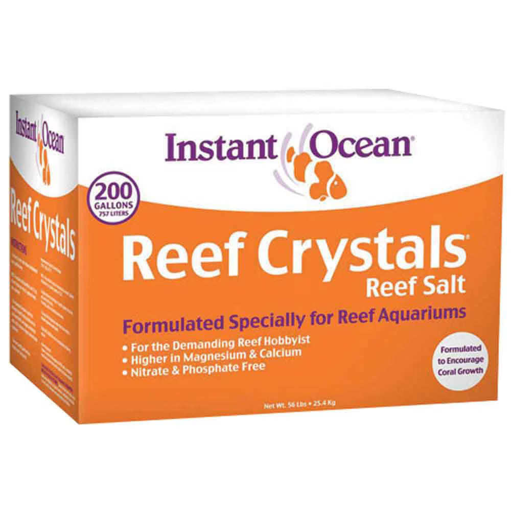 Instant Ocean Reef Crystals salt box