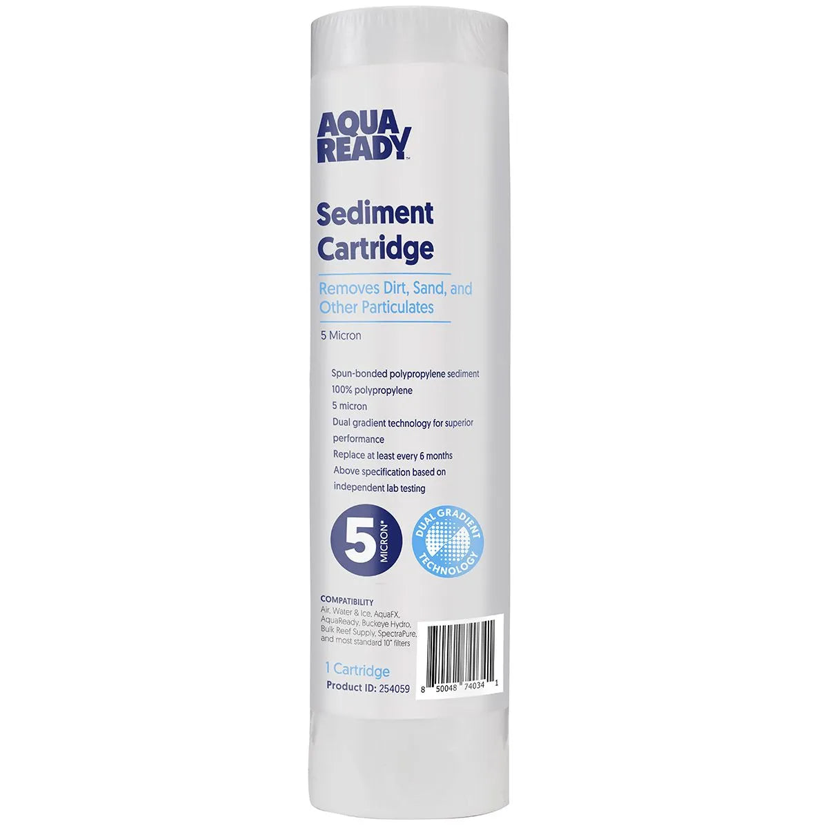 AquaReady – Sediment Filter – RO System Replacement