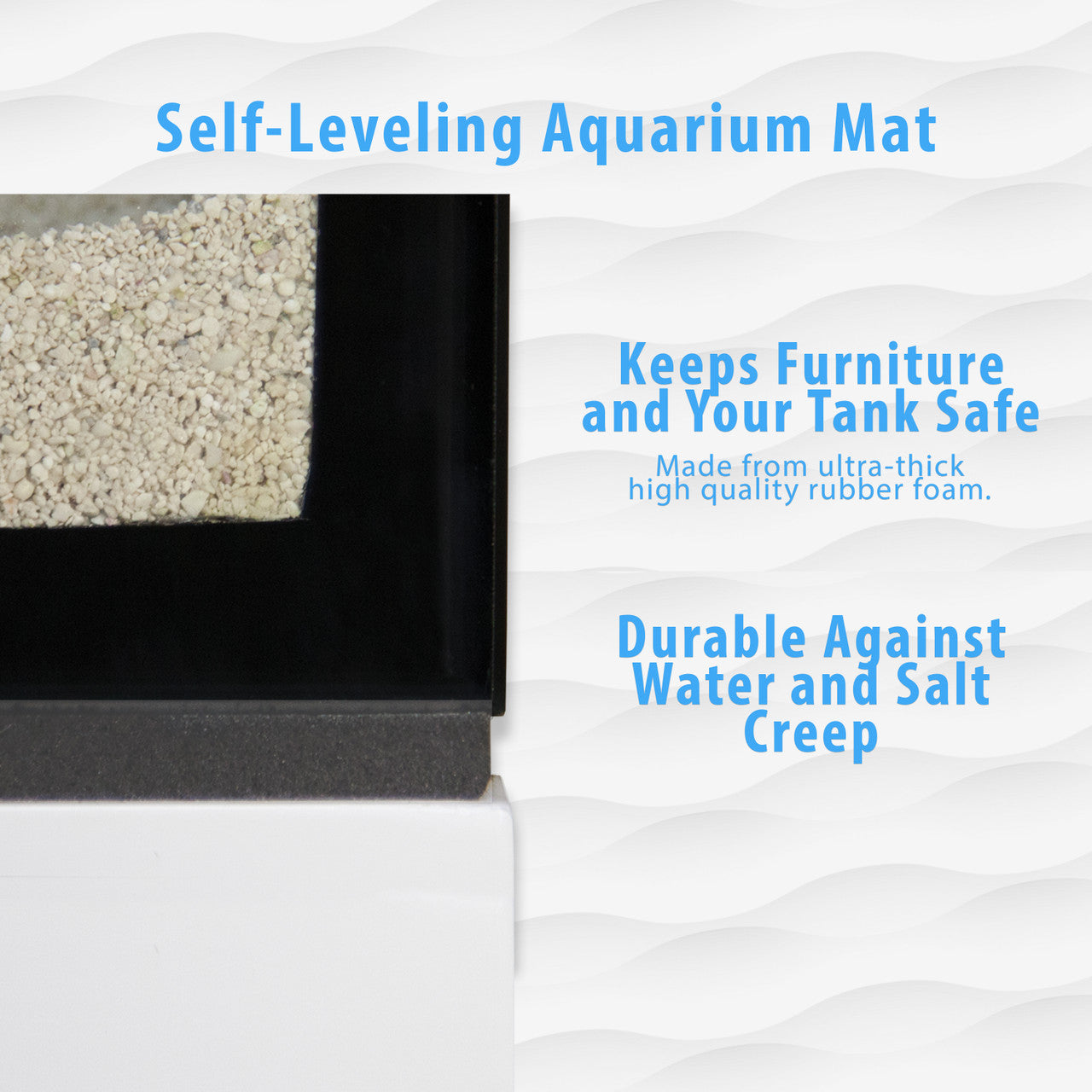 Innovative Marine Fusion 20 Long self-leveling aquarium mat