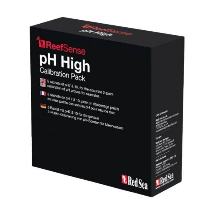 Red Sea ReefSense pH calibration pack, 10 single-use pH 7 and pH 10 buffer sachets