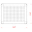 SafeScreen aluminum frame mesh lid top view