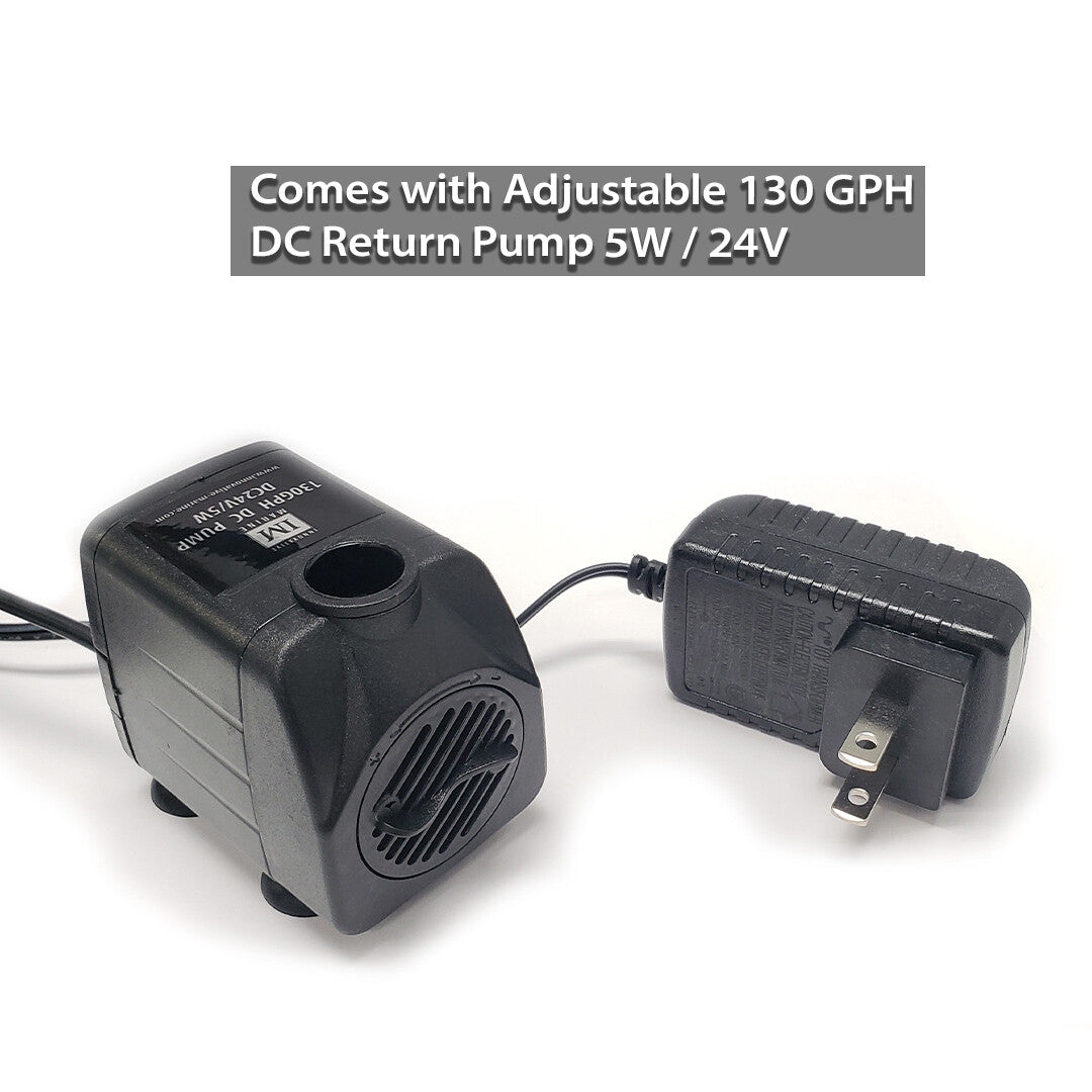 Innovative Marine Fusion 20 Long adjustable 130 GPH DC return pump