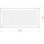 SafeScreen aluminum frame mesh lid for Fusion 20 Long