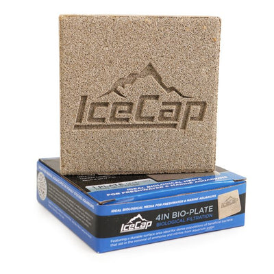 IceCap 4-Inch Bio-Plate Biological Filter Media – Compact Ceramic Brick