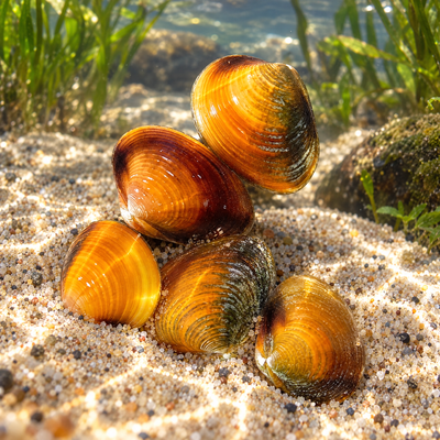 Gold Freshwater Clam (Corbicula fluminea)