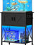 Squeaky's Aquatics 20 gallon aquarium stand, Black