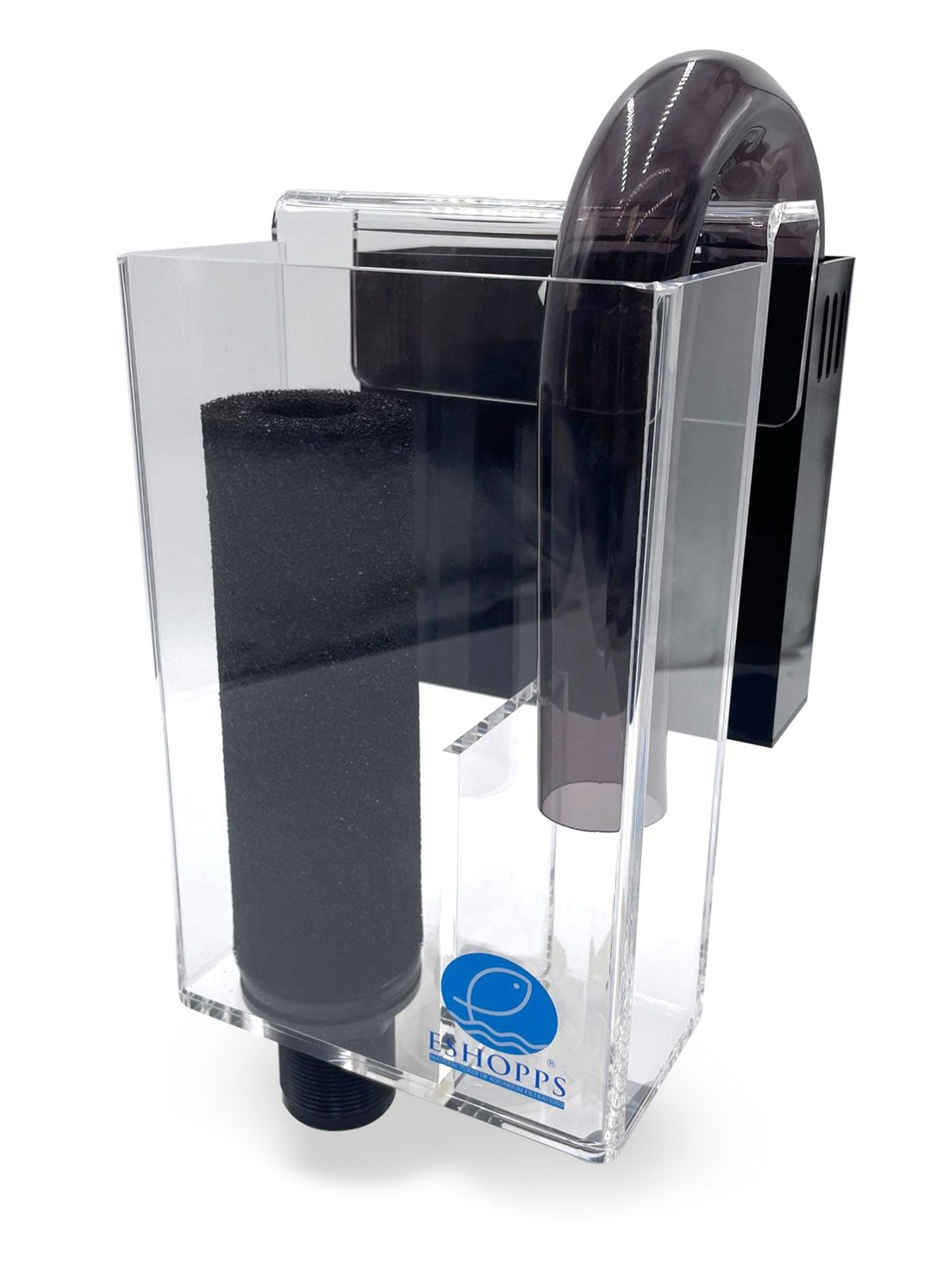 Eshopps Power Flow PF-300 hang-on overflow box for 30 to 75 gallon aquariums
