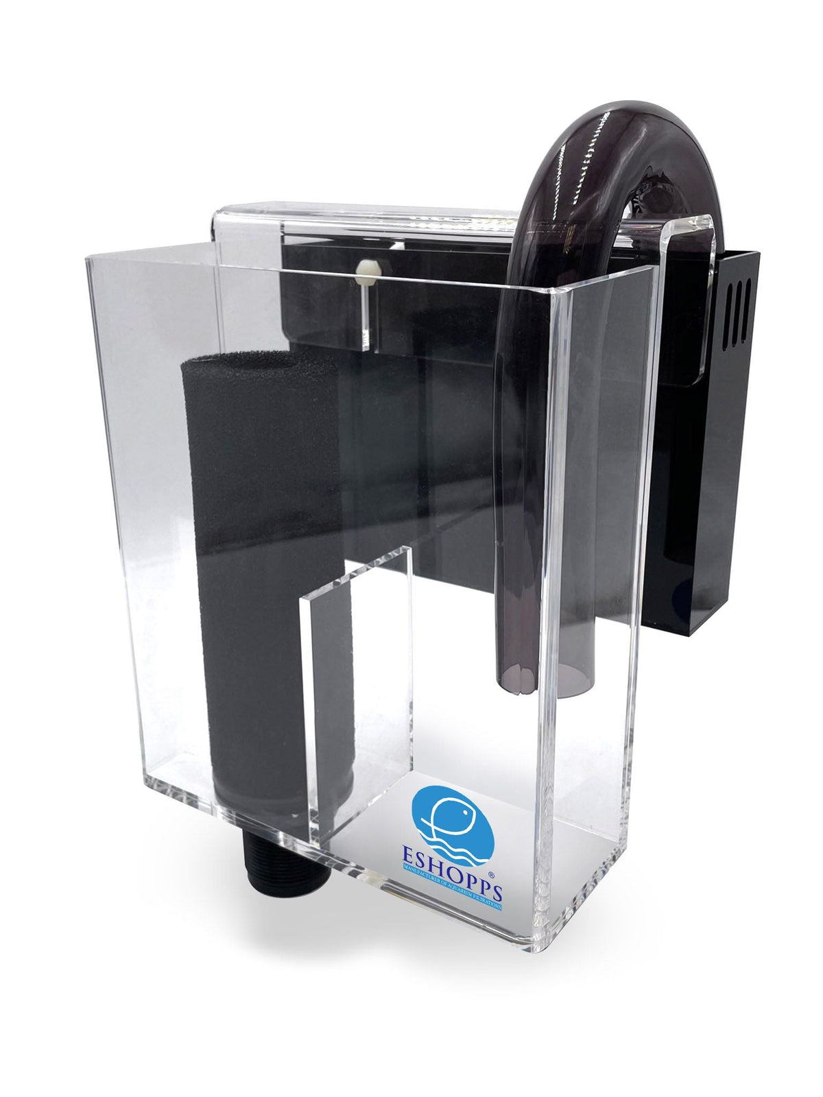 Eshopps Power Flow PF-800 hang-on overflow box for 75 to 125 gallon aquariums