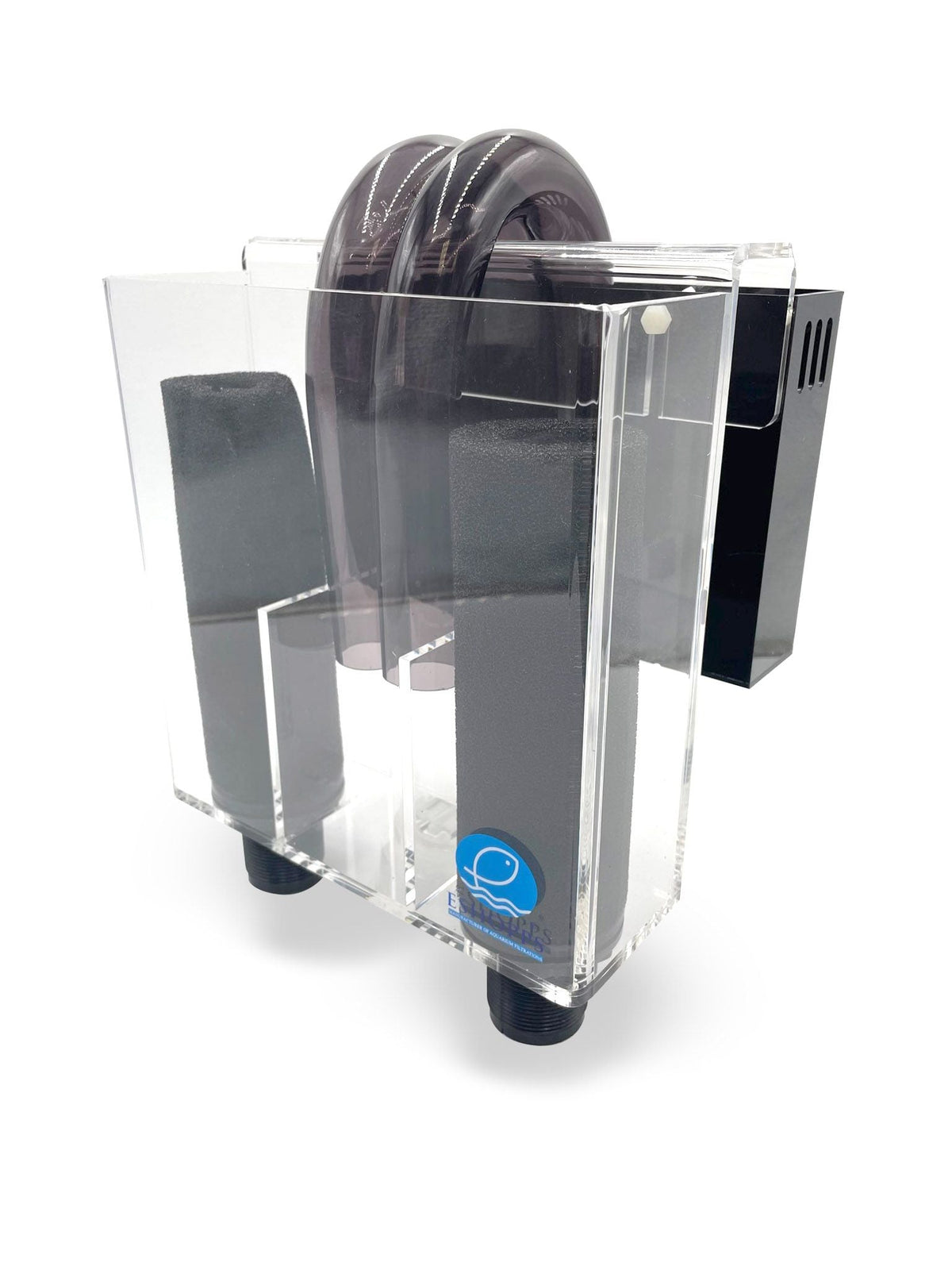 Eshopps Power Flow PF-1000 dual intake hang-on overflow box for 125 to 150 gallon aquariums