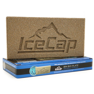 IceCap 8-Inch Bio-Plate Biological Filter Media – High-Capacity Ceramic Brick